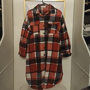 Plaid Fall Coat